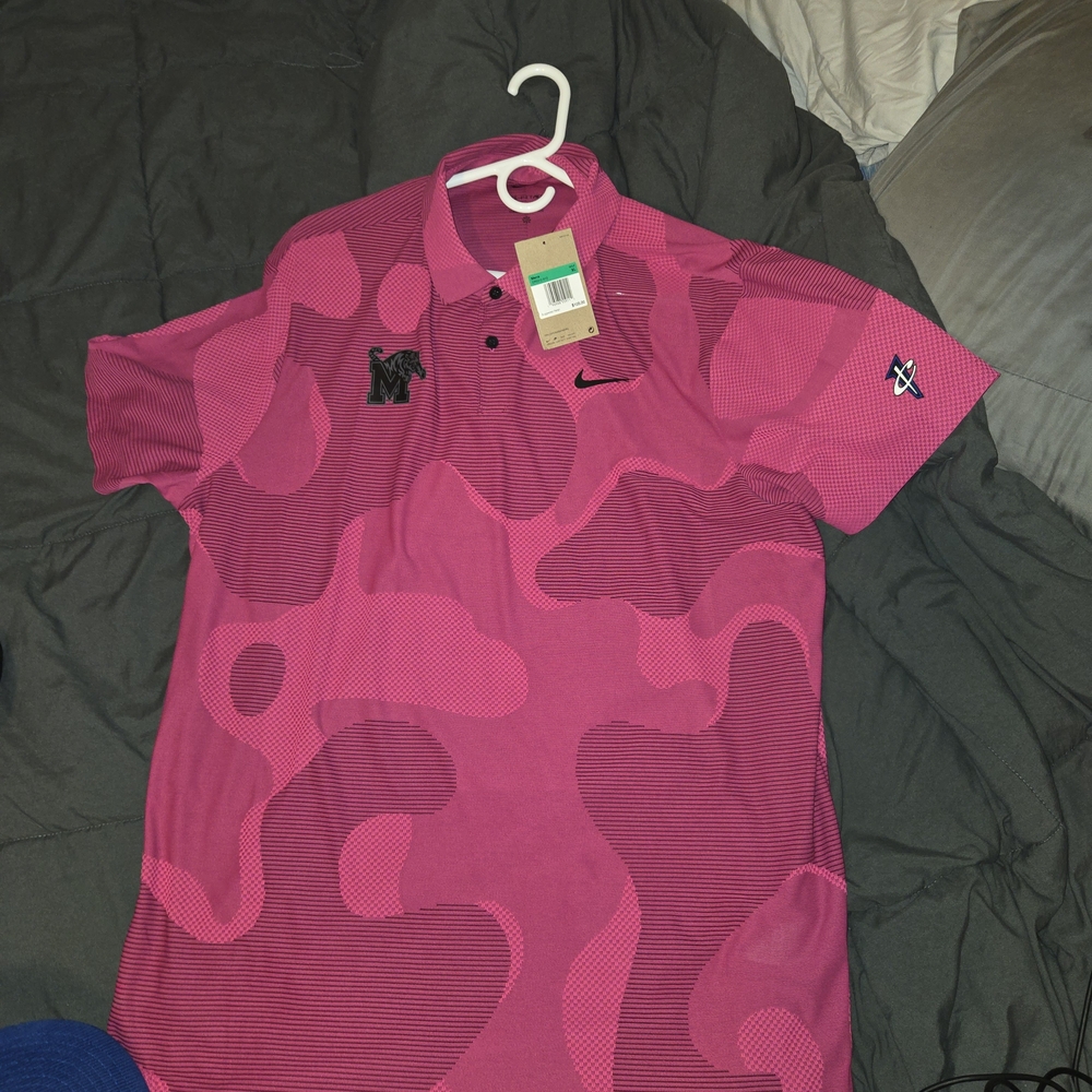 Memphis Tigers Exclusive Coaches Sideline Nike Polo XL NWT 1 Cent Penny Hardaway